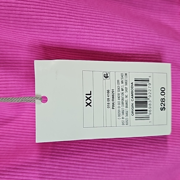 a new day Pink t-shirt womens dress size XXL NWT - Picture 3 of 8